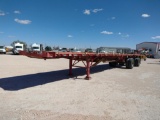 1987 Fontaine Flat Bed Trailer