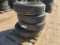 (4) unused Truck Tires 295/75 R 22.5