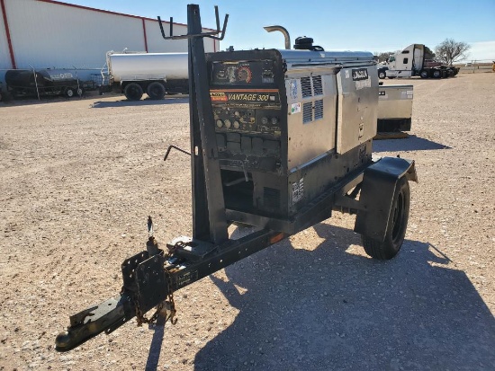 Lincoln Vantage 300 Welder on Trailer