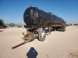 Fuel Tank Trailer With 5th Wheel Trailer Dolly
