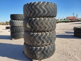 (4) Loader Tires 20.5 R 25