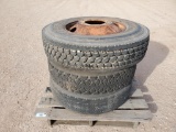 (3) Different Truck Wheels & Tires