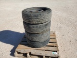 (4) Car Wheels/Tires 205/60 R 16
