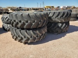 (4) Floater Tires /Wheels 600/65 R 38