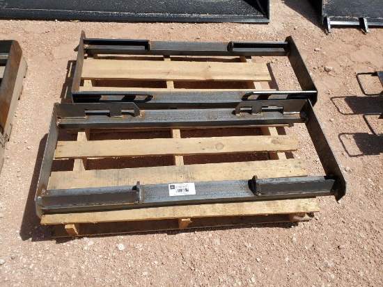 Unused (2) Multipurpose Frames for Skid Steer Attachment