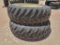 (2) Tractor Wheels/Tires 20.8 R 42