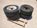 (4) Farm Equipment Wheels/Tires