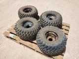 (4) ATV Wheels/Tires 20x10-8