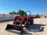 Mahindra 5555 Shuttle Tractor with Front end Loader