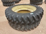 (2) John Deere Wheels/Tires 420/80 R 46