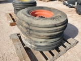 (2) Tractor Front Wheels/Tires
