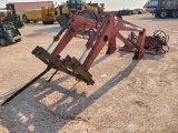 Farmhand F348 Front Loader with hay Forks