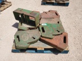 Lot of Tractor Weights