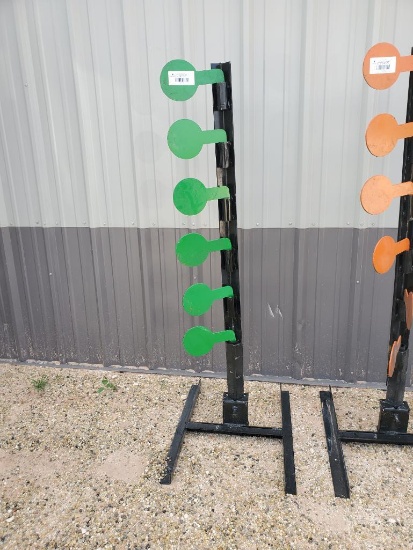 AR500 Dueling Tree Target for .22 Caliber