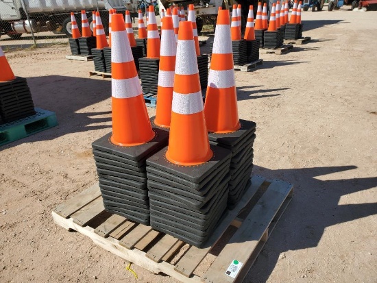 Unused (50) Safety Traffic Cones
