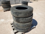 (4) Used Truck Tires 11 R 22.5