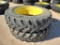 (2) John Deere Wheels w/Tires 480/80 R 46