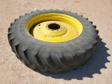 (1) John Deere Dual w/Firestone Tire 480/80 R 46
