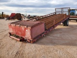 Trailer w/760ft of 4 1/2'' Drill Pipe