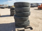 (6) Used Truck Tires