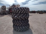(4) Cotton Stripper Wheels w/Tires