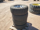(4) Wheels w/Tires 35X12.50R18