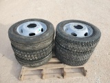 (6) Wheels w/Tires for Ford F-550