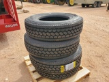 (4) Unused Truck Tires 295/75 R 22.5