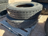 (2) Truck Tires 12R22.5