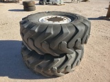 (2) Equipment Wheels/Tires 18.00-25