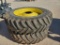 (2) John Deere Duals w/Tires 18.4 R 46