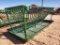 Unused Hay Bale Cattle Feeder