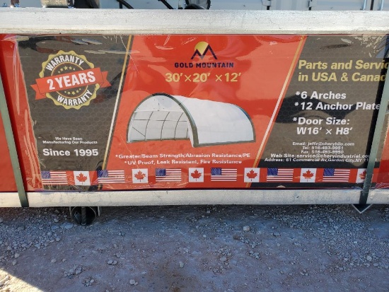 Gold Mountain 30'x20'x12' Dome Shelter