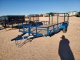 Unused Gitesa 14Ft Utility Trailer