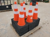 (50) Unused Safety Traffic Cones