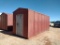 Skidded Metal Storage Building