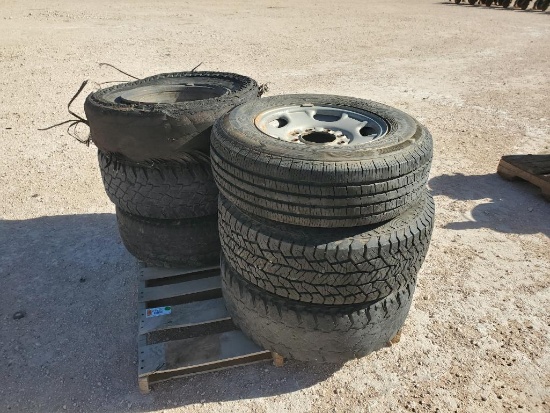 (6) Misc Vehicle Wheels