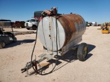 Shop Made Fuel Tank Trailer w/Pump