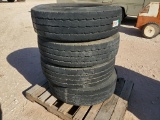(4) Truck Tires 275/70 R 22.5