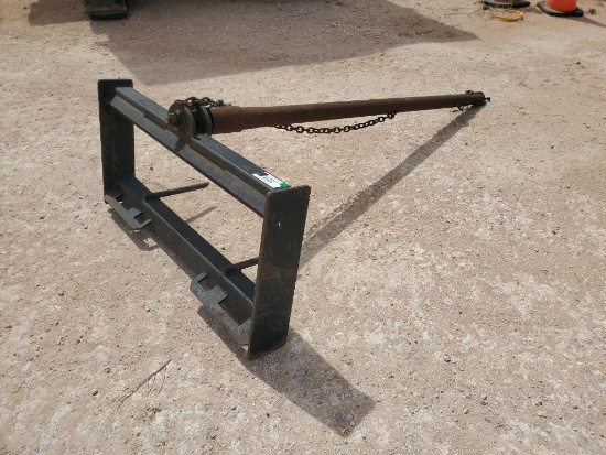 Bale Spear (Skid Steer Attachment)