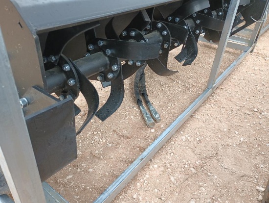 Unused Greatbear Rotary Tiller (Skid Steer Attachment)