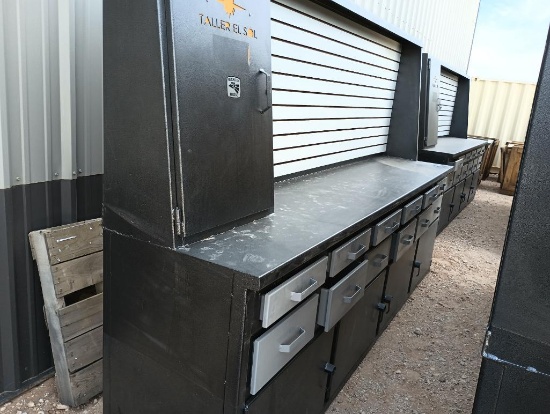 Unused Work Bench Cabinet