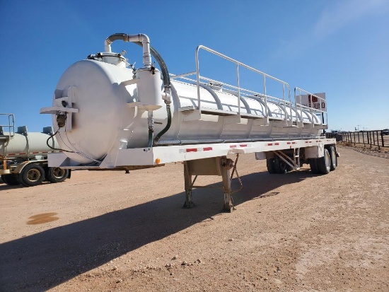 2004 Fort Worth Fabrication 130BBL Vacuum Tank Trailer