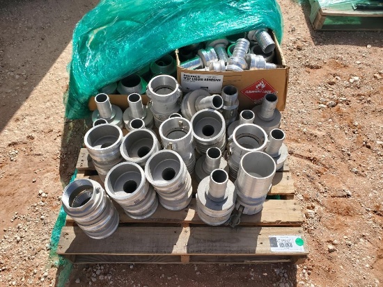 Unused Cam Lock Hose Fittings