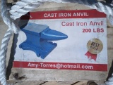 Unused 200lbs Cast Iron Anvil