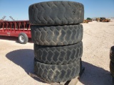 (4) Loader Tires 17.5 R 25