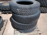 (4) Misc Truck Tires