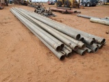 Approx (20) 6'' Aluminum Irrigation Pipe