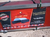 Unused Gold Mountain Dome Container Shelter 20'x40'x6'&6