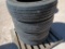 (4) Used Truck Tires 245/70 R 19.5